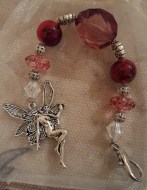 Fairy Burgundy Scissorfob